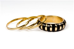 Gold Stacking Rings