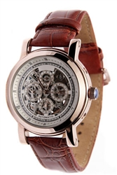 Leather Band Watch